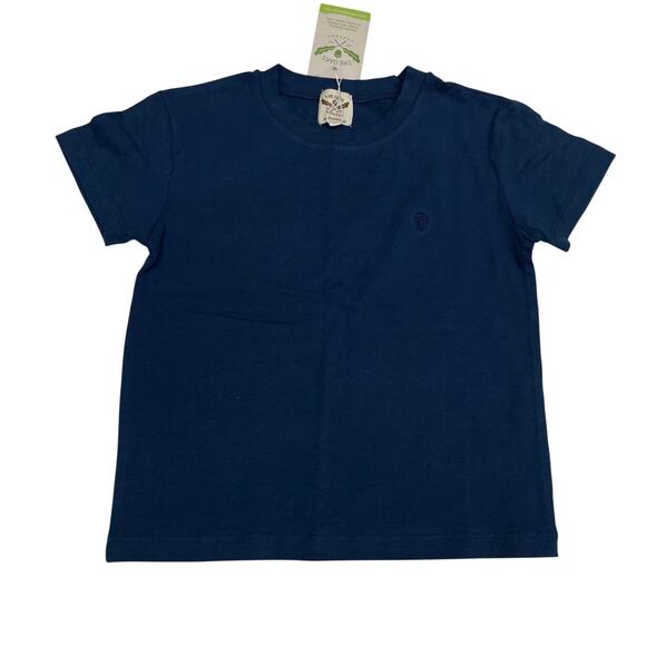 NWT The Oaks Apparel 6Y SS Signature Tee in Navy - Picture 1 of 3